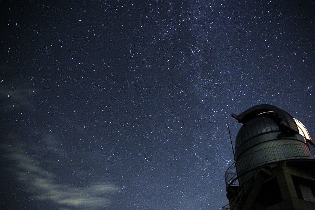 岡山県　美星天文台の星空