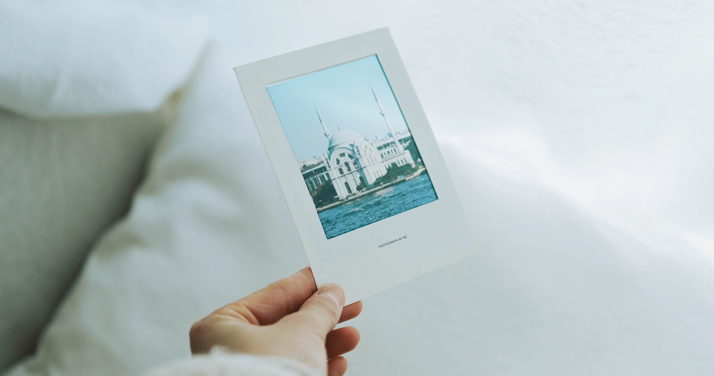 透けるフォトカード写真