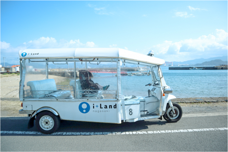 長崎】トゥクトゥクを運転！? 長崎の離島『伊王島』周遊。 | #フォト